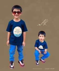 Little Wanderer - Sea Surfer - Boys Crew Neck Tee