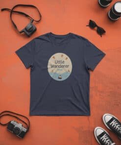 Boy's Tee- Little Wanderer - Sea Surfer