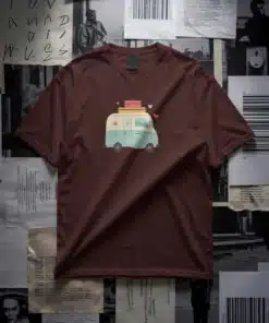 Alternative view of Mini Van Adventurer - Boy's Crew Neck Tee