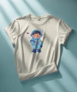 Alternative view of Boy's Tee - Space Explorer