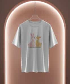 Alternative view of Girl's Tee- Little Deer Adventurer