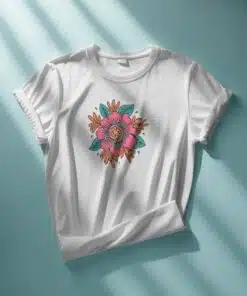 Alternative view of Desi Petals - Girls Crew Neck Tee