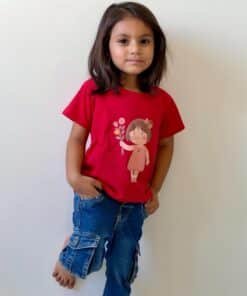 Blooming Explorer - Girls Crew Neck Tee