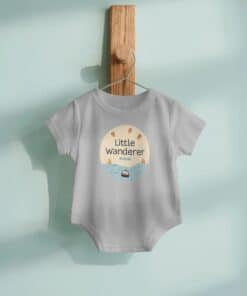 Alternative view of Little Wanderer Rompers