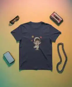 Alternative view of Space Explorer - Girls Crew Neck Tee