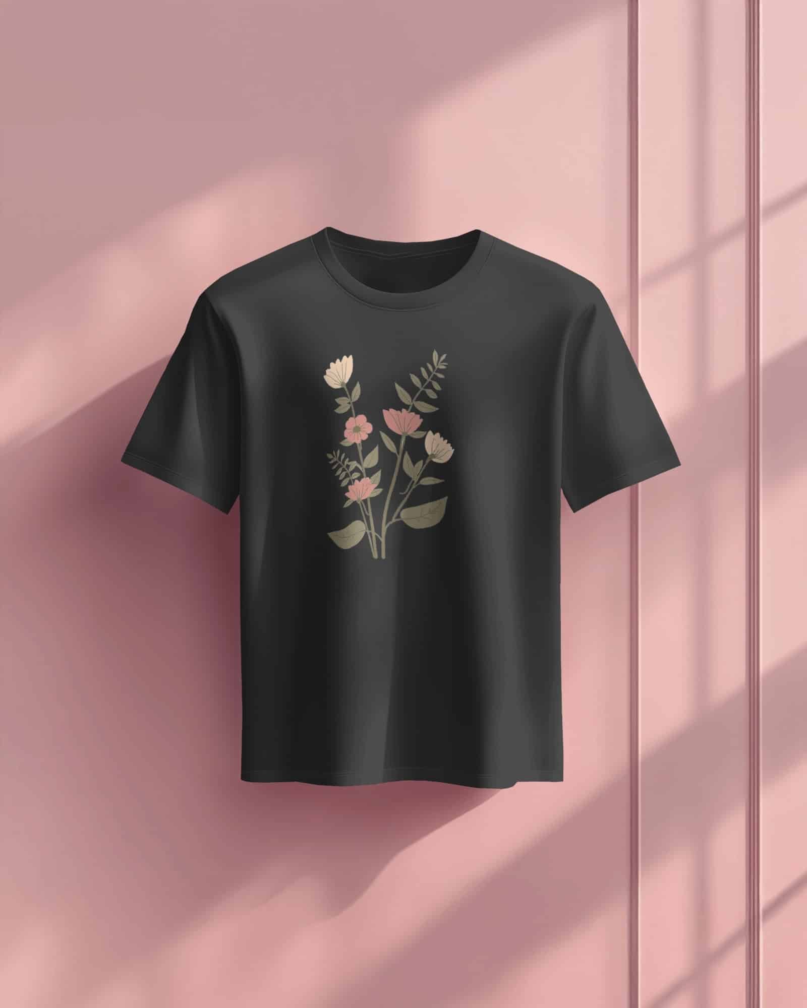 Girl's Tee- Wandering Flower - Image 4