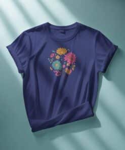 Alternative view of Girl's Tee- Wildflower child