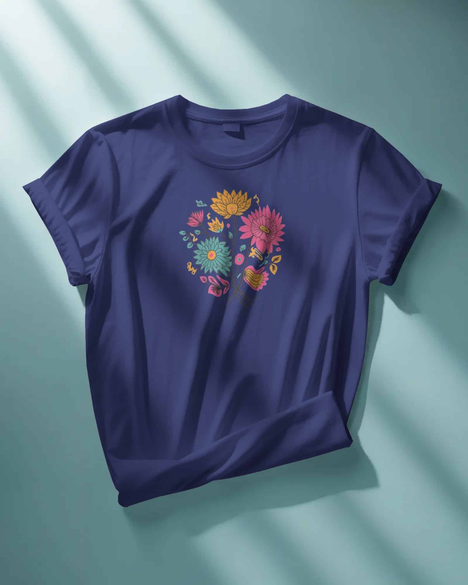 Girl's Tee- Wildflower child - Image 2