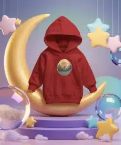 Alternative view of Kids -Base Camp Unisex Hoodie