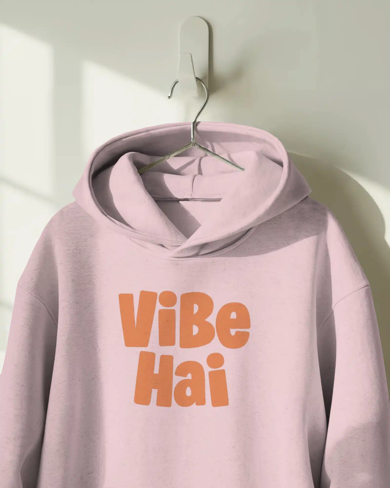 relaxed fit hoodie mockup on hanger for digital print and branding showcase 01215 3